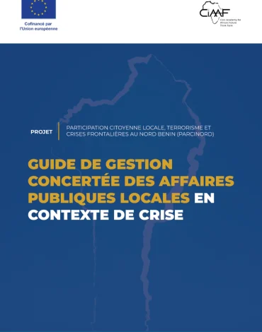Guide de gestion concertée des affaires publiques locales en contexte de crise